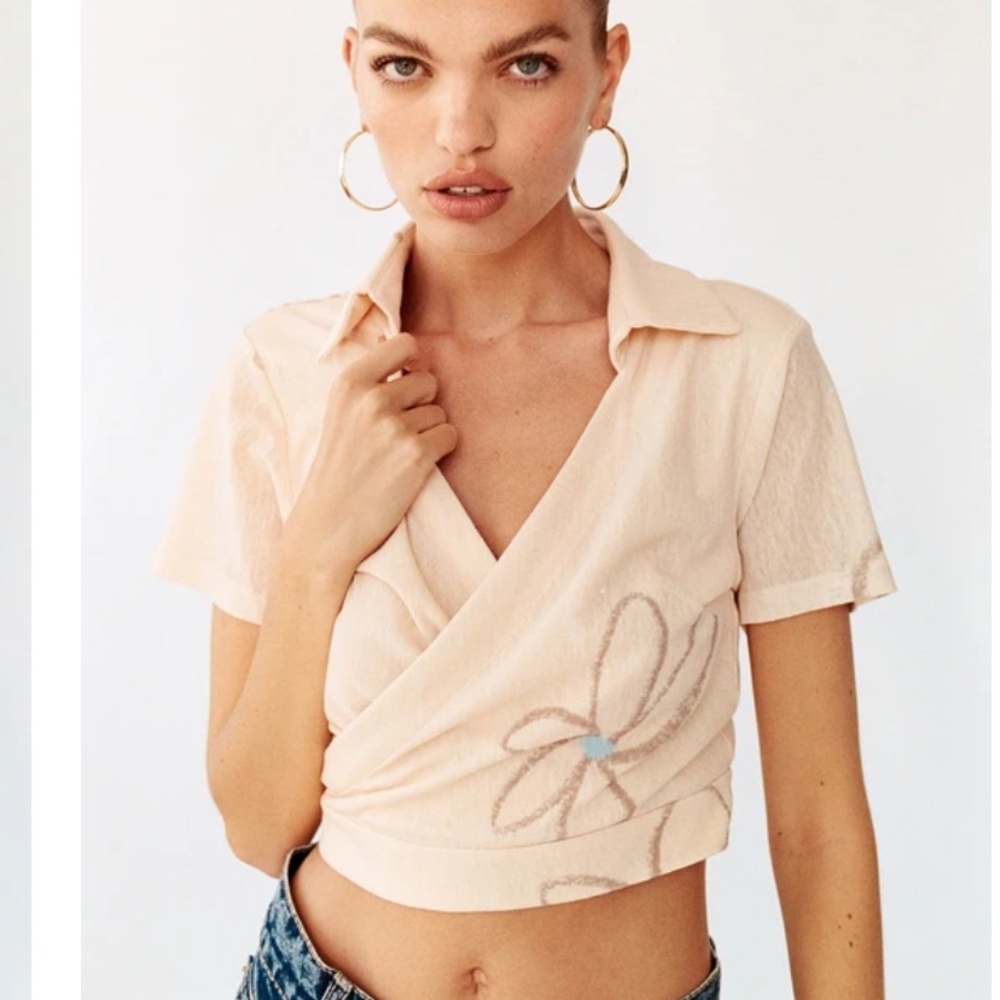 Top by with jean super comfy and cute